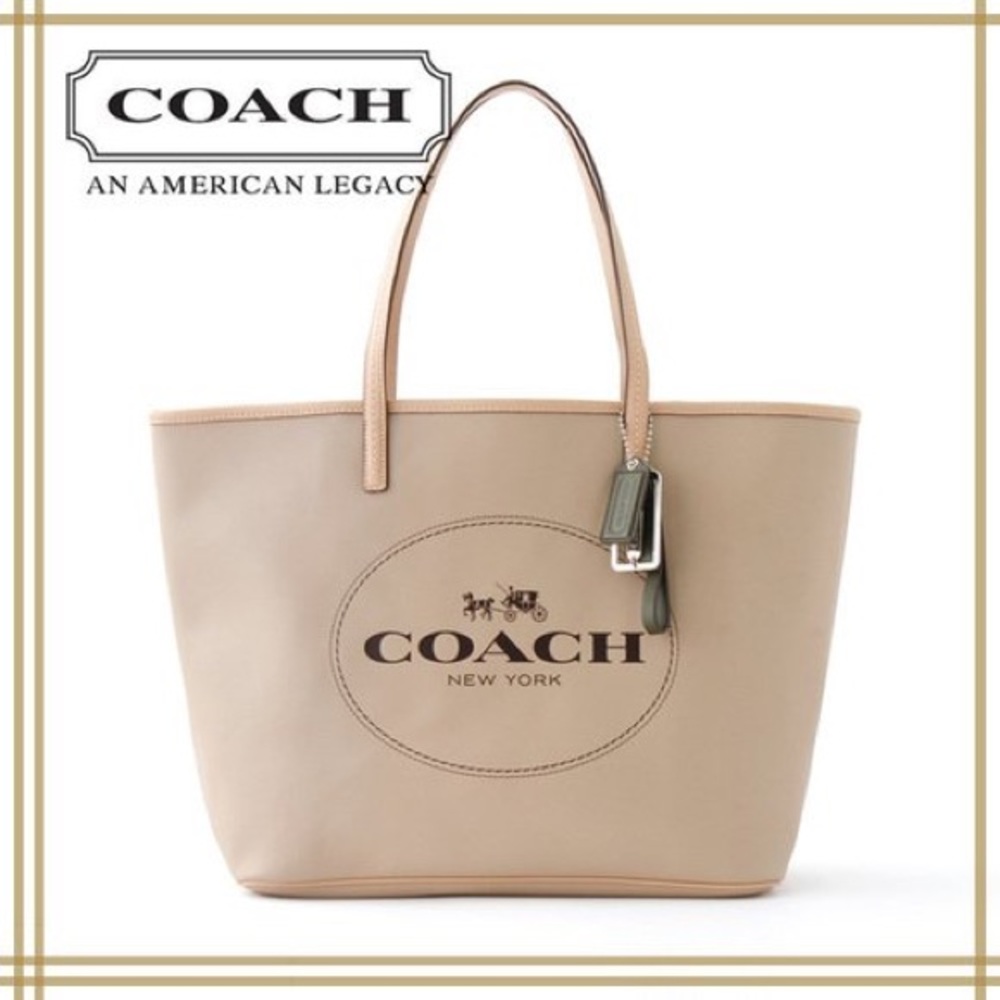 100% Authentic Coach Metro Horse & Carriage Tote